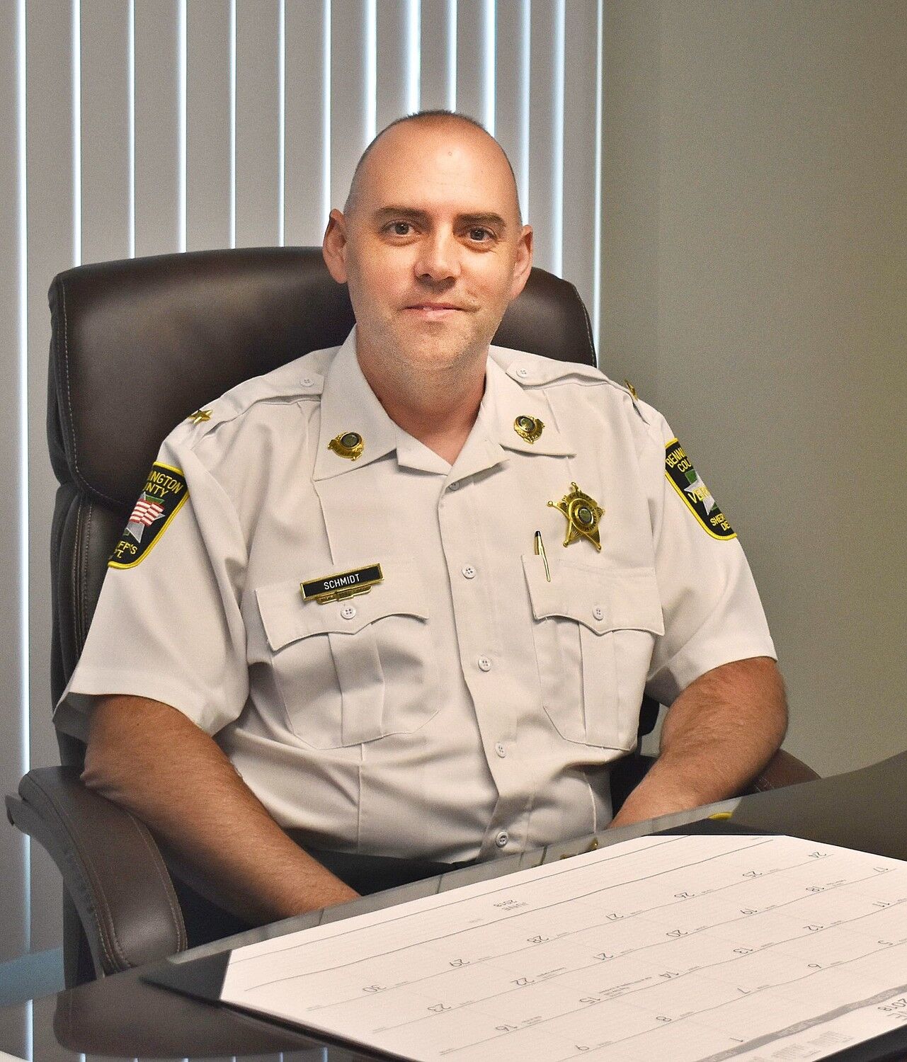 Bennington County Sheriff Chad Schmidt
